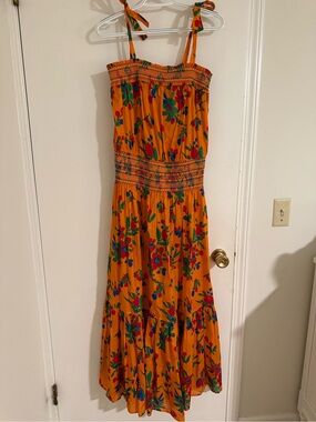 cream wide leg dress pants Beige - All Bottoms leg silhouette that creates Ladies Dresses Orange And Size:M:34-36 Bust Size StockTake(25-05-26)